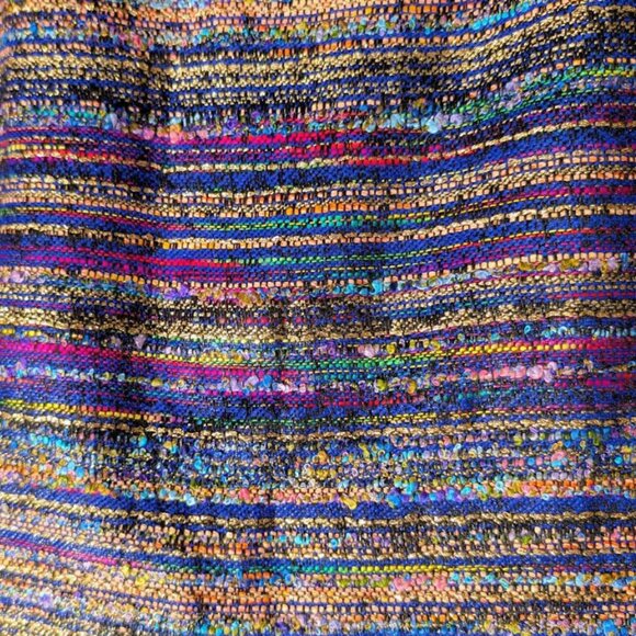NWT Kate Spade Women's Kylie Jewelbox Colorful Striped Tweed Skirt Size 10 - Picture 6 of 8